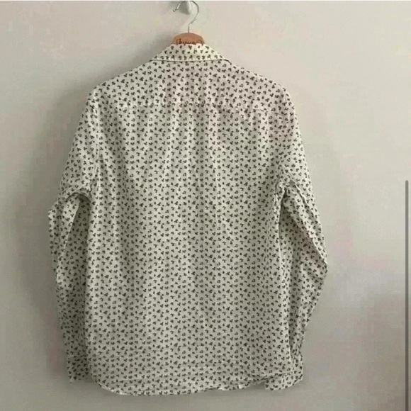 Michael Kors White Shirt with Black Pattern - Picture 5 of 5